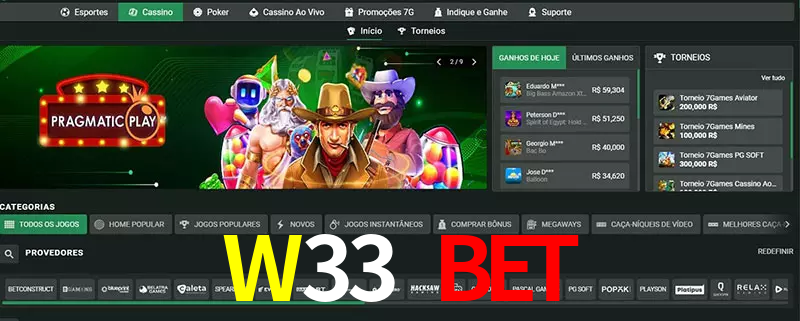 cassino W33 Bet