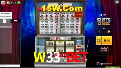Estatísticas W33 Bet